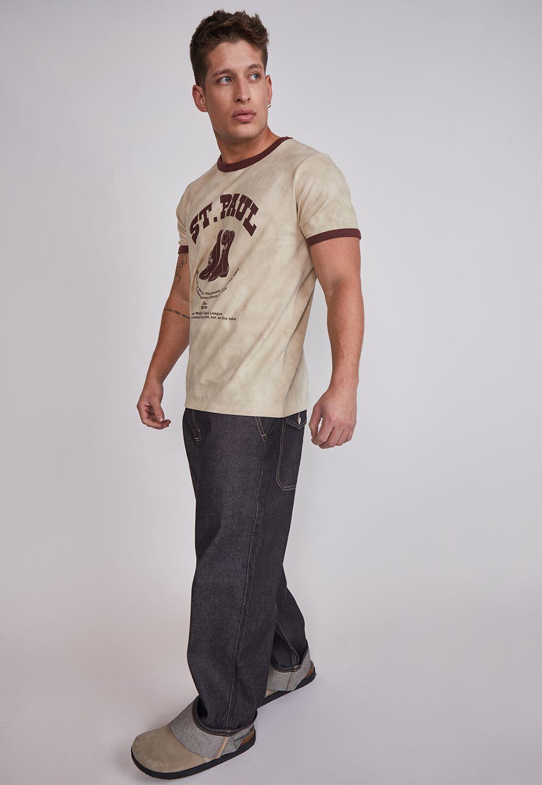 Jeans Hombre Baggy Moda Basta Negro Sioux-2