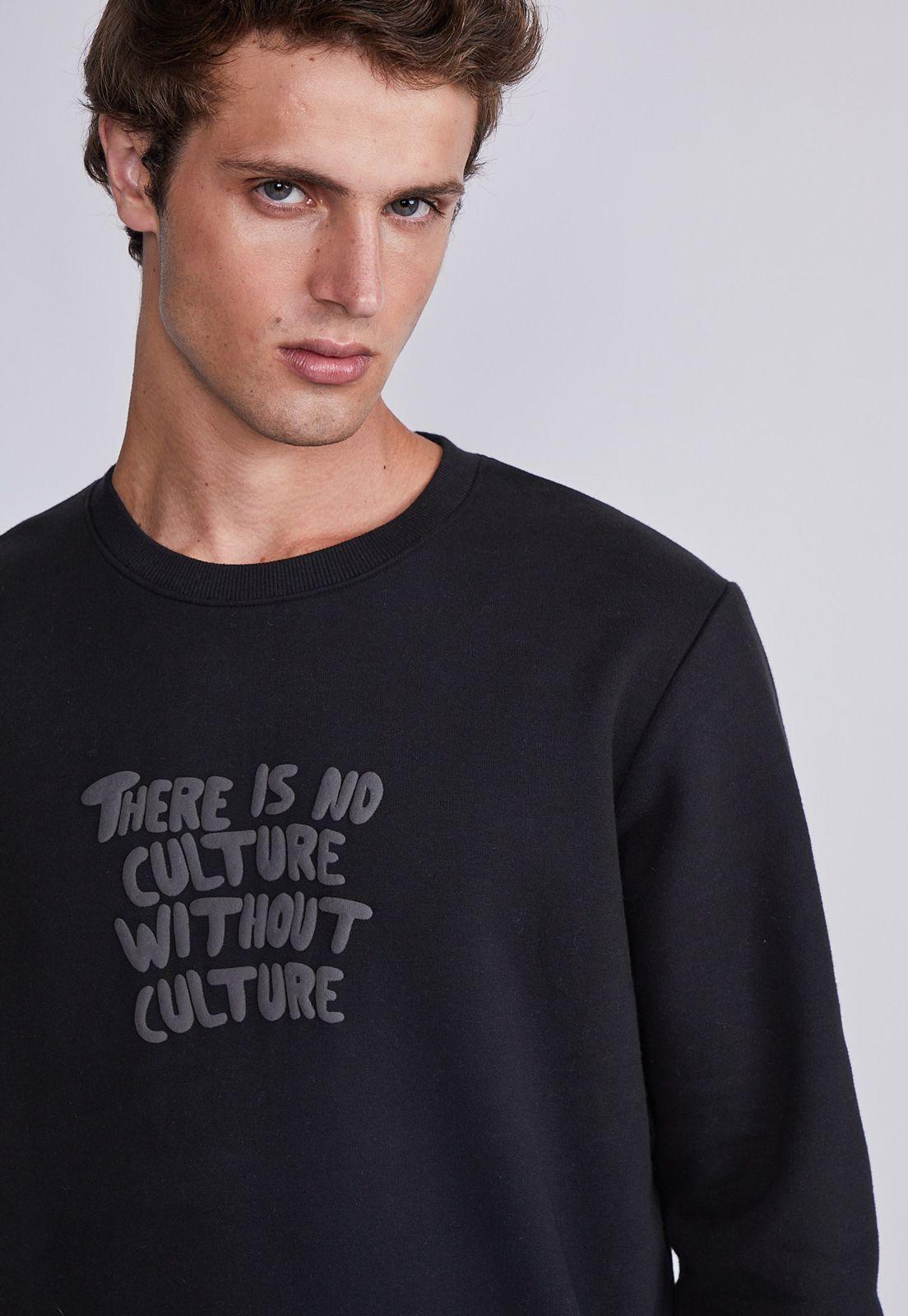 Polerón Hombre Negro There Ir No Culture Sioux-1