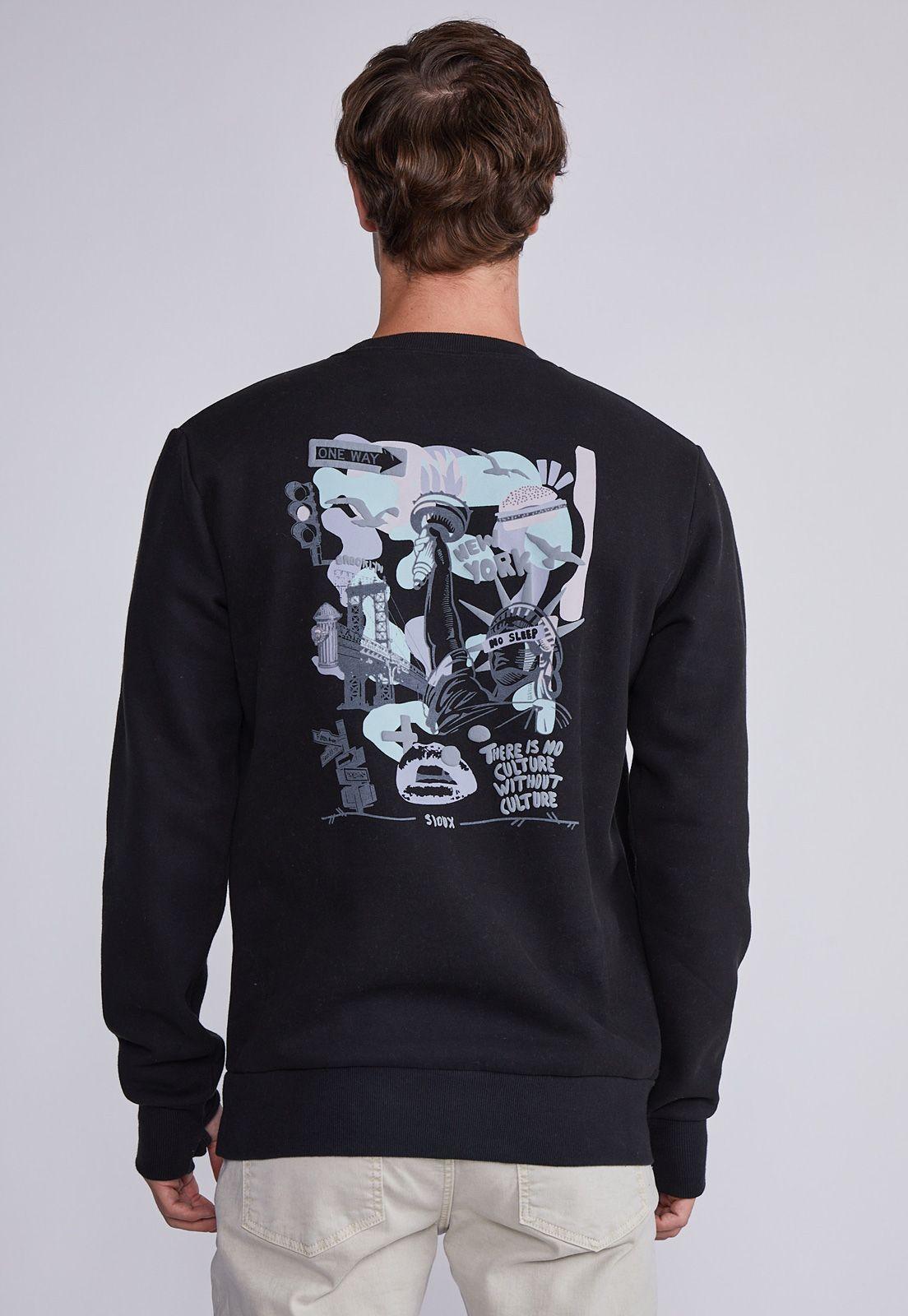 Polerón Hombre Negro There Ir No Culture Sioux-2