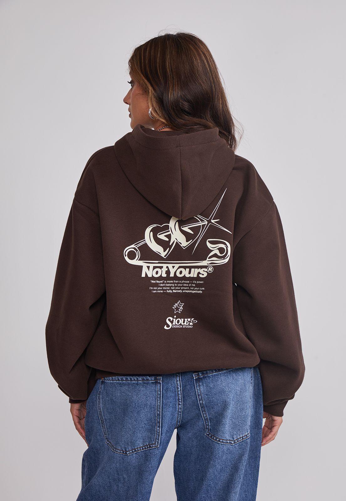 Polerón Mujer Estampado B&N Café Sioux-2