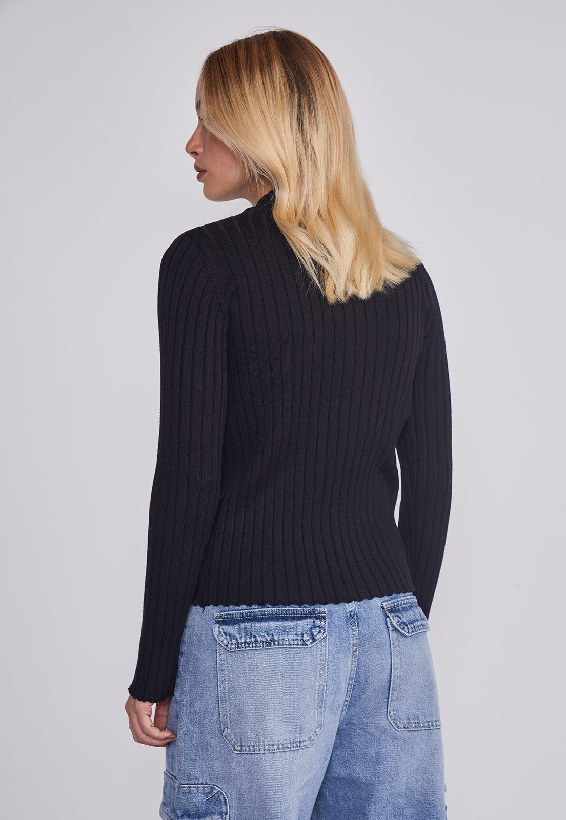 Sweater Mujer Canuton Negro Sioux-3