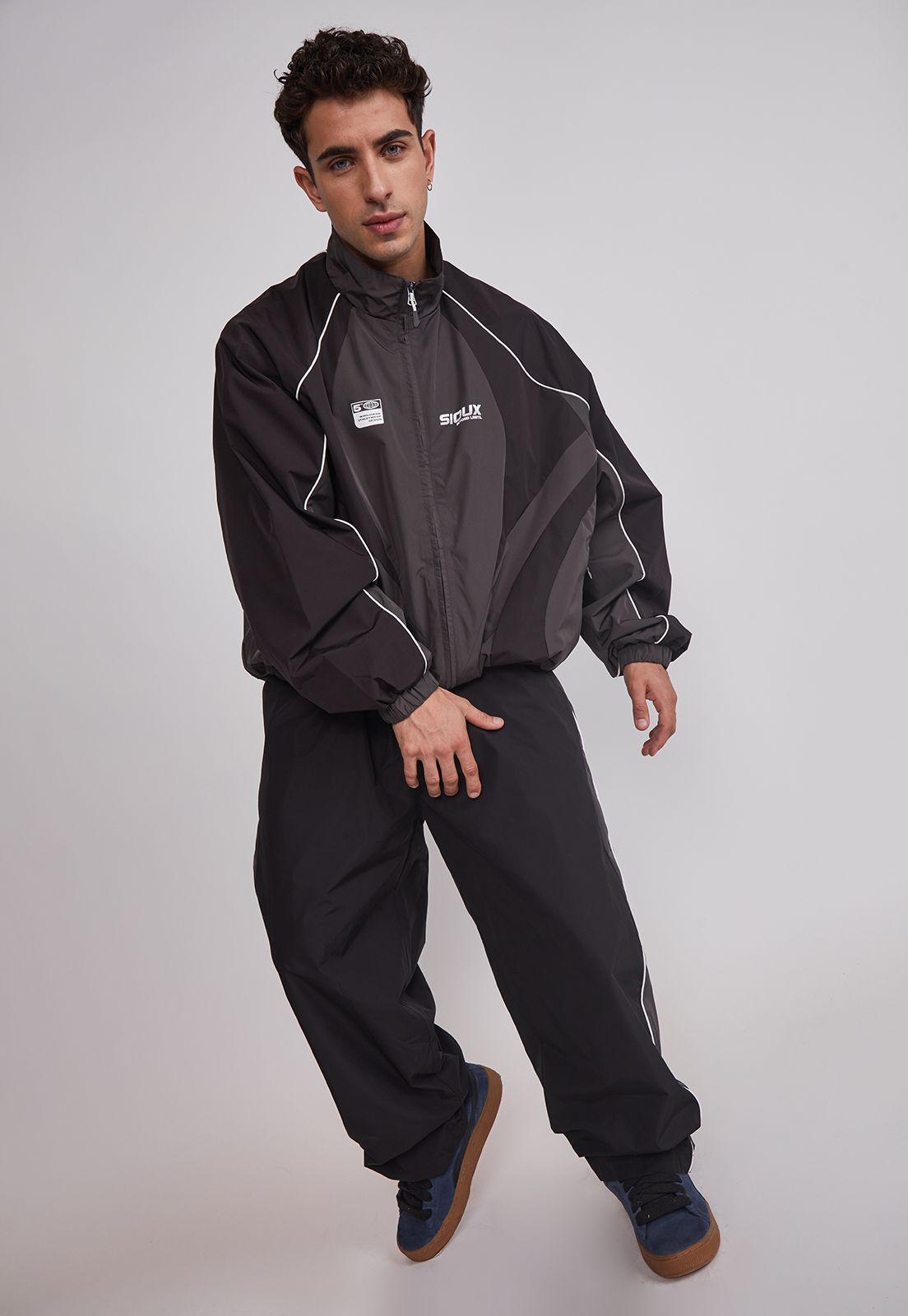 Pantalón Hombre Técnico Conjunto Negro Sioux-1