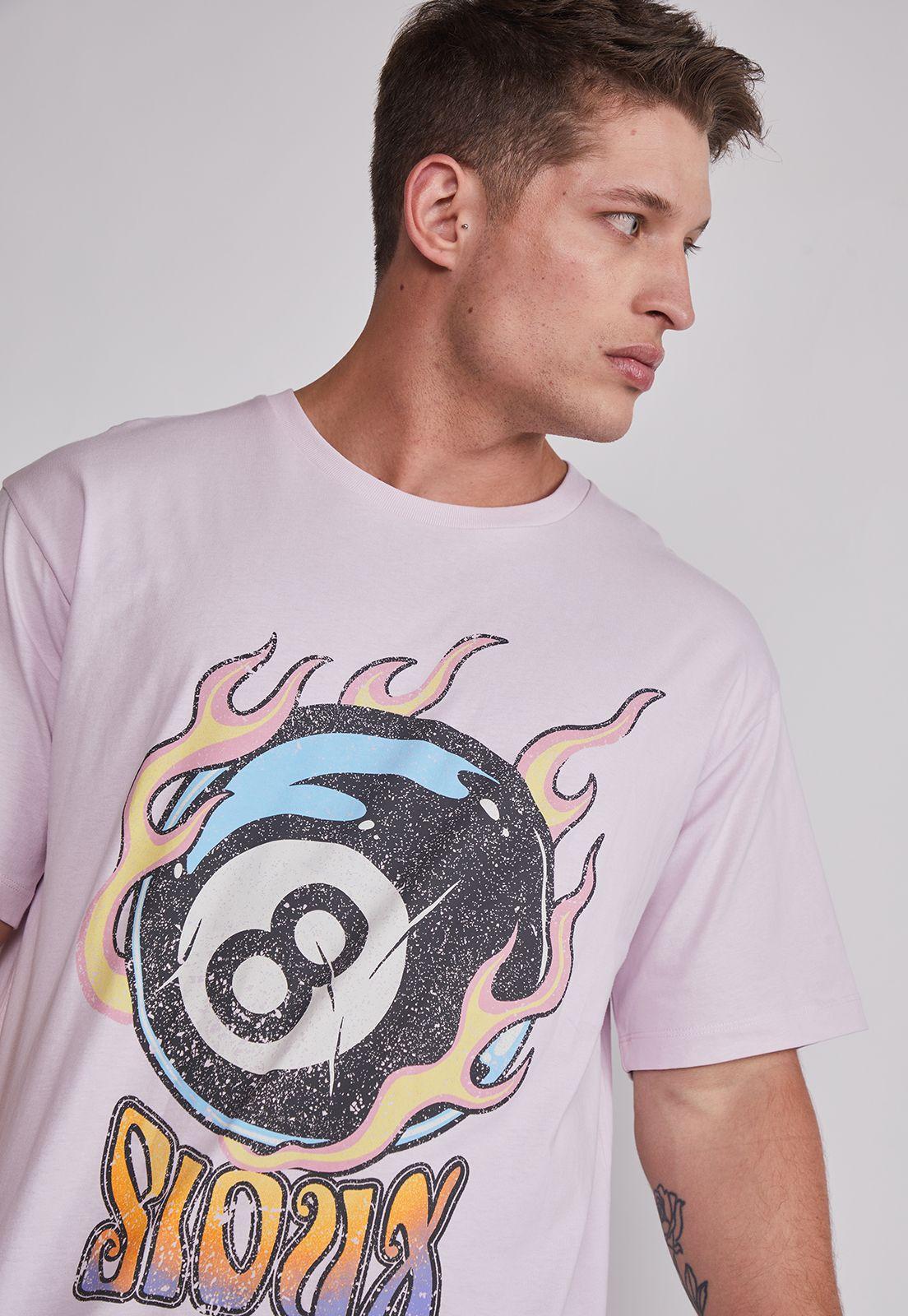 Polera Hombre Mariposa Ojos Rosado Sioux-1