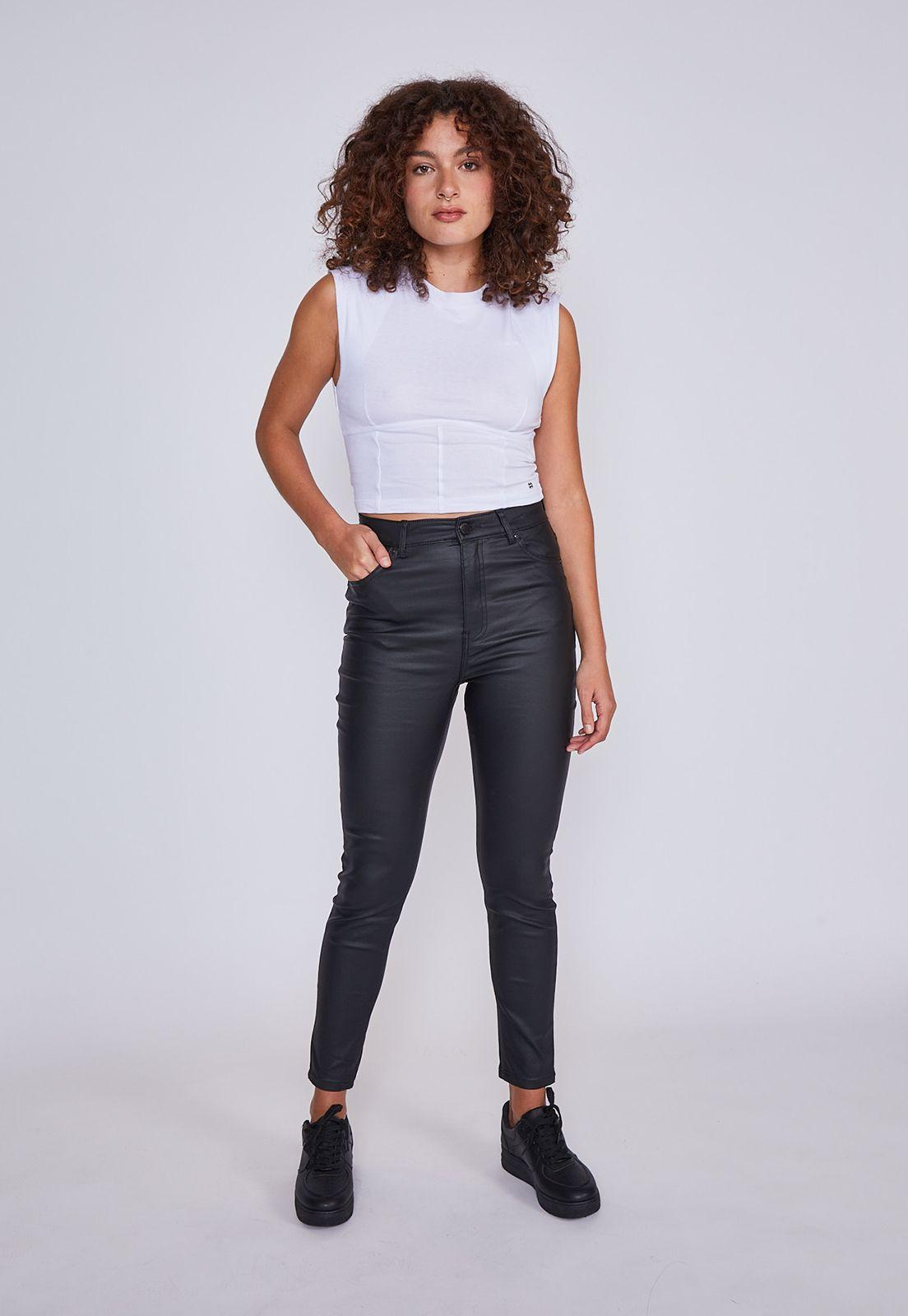 Polera Mujer Armada Parta Baja Blanco Sioux-3