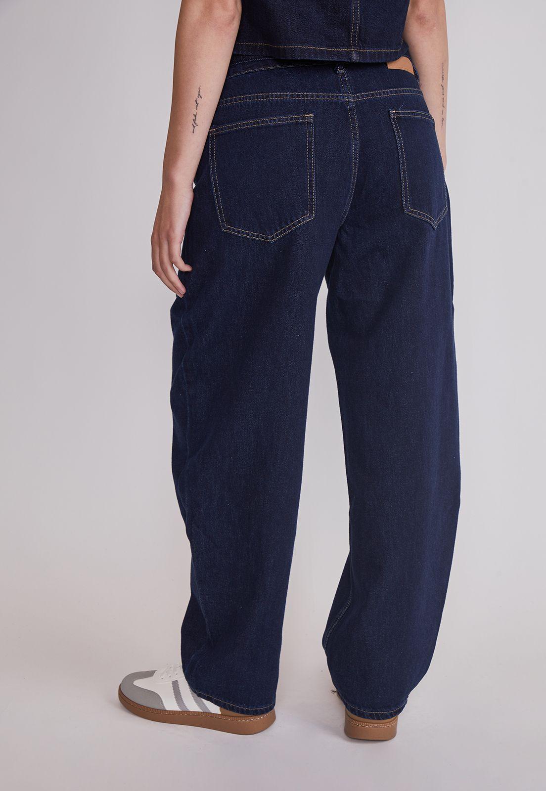 Jeans Mujer Baloon Lazo Azul Sioux-3