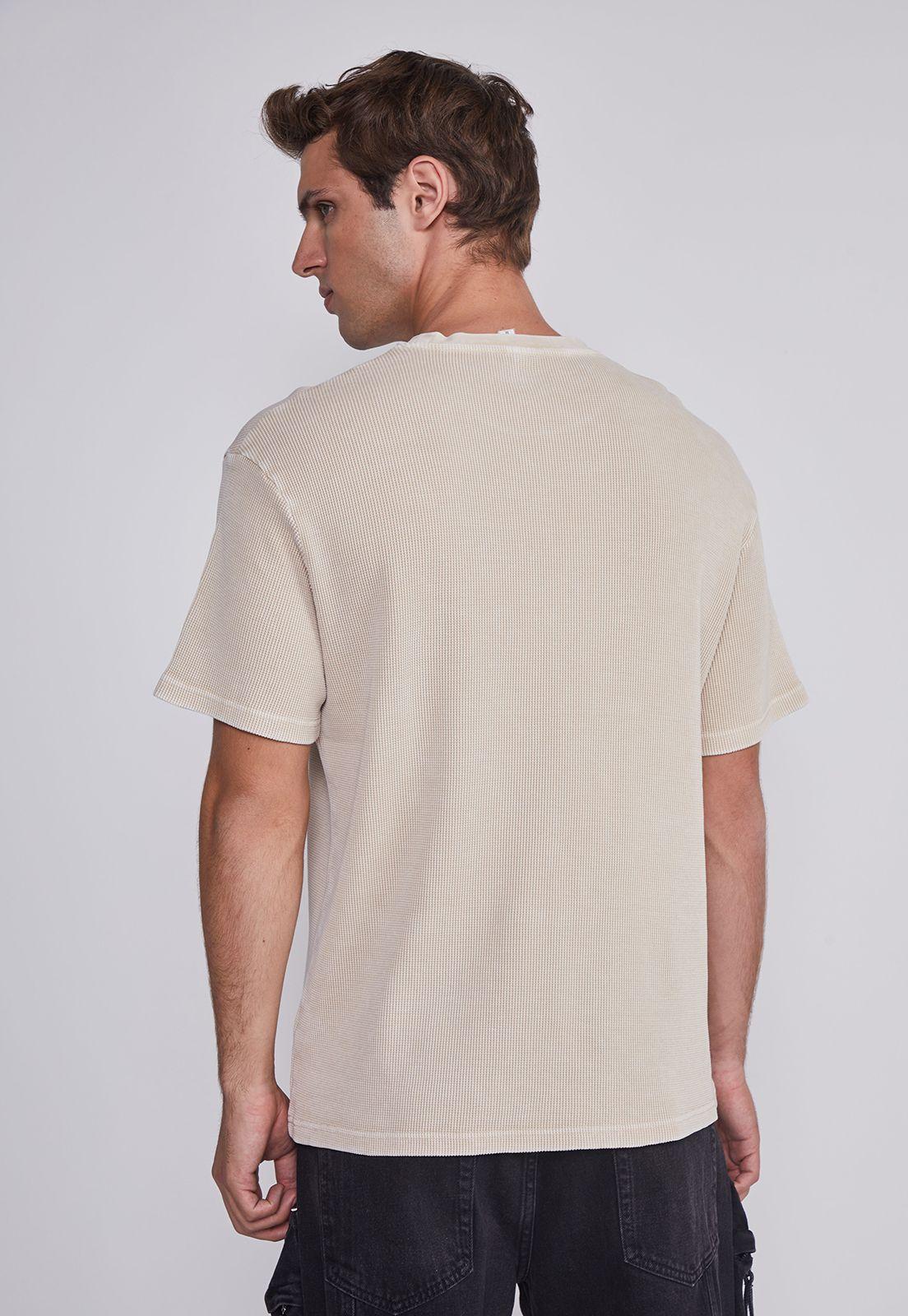 Polera Hombre Waffle Basica Arena Sioux-3