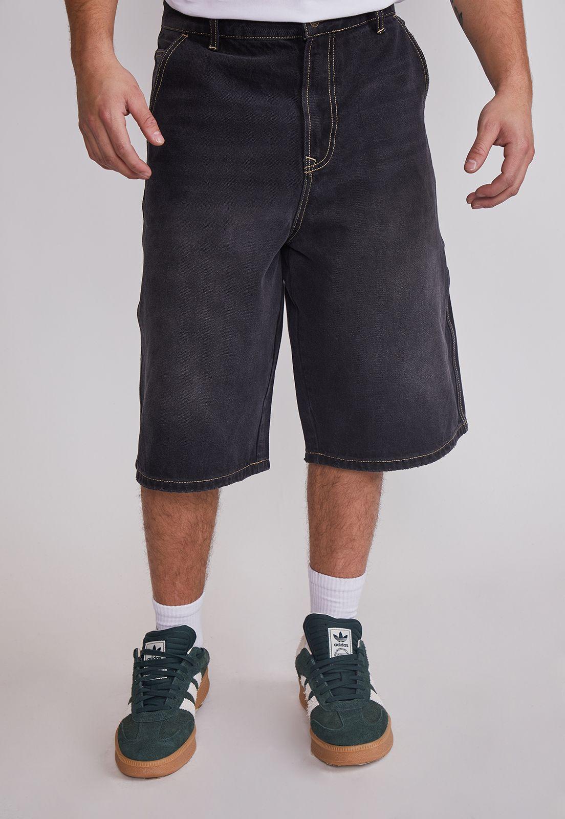 Bermuda Hombre Skate Negro Sioux-0