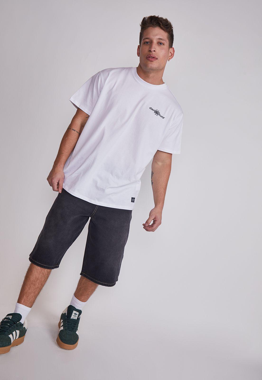 Bermuda Hombre Skate Negro Sioux-1