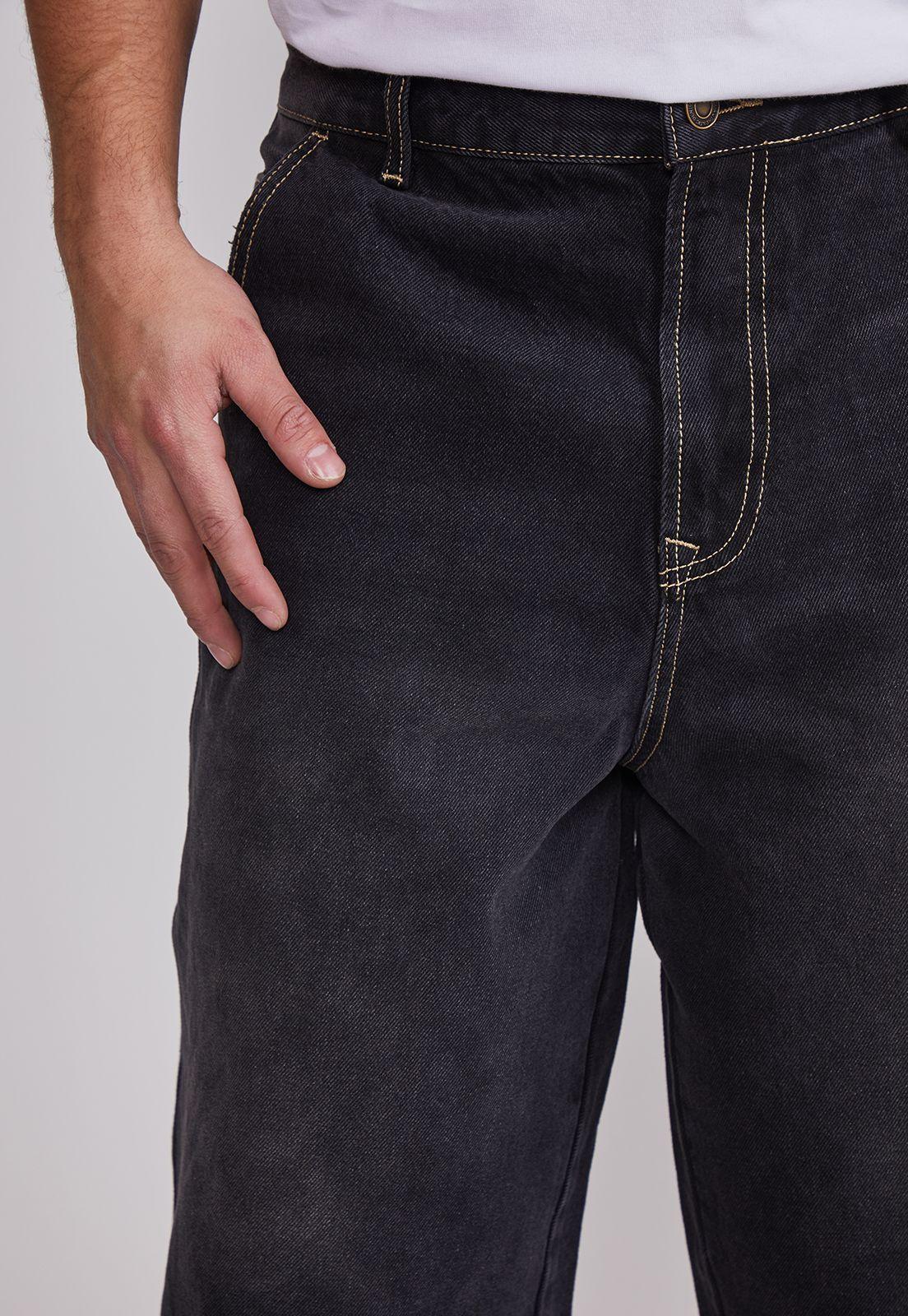 Bermuda Hombre Skate Negro Sioux-2