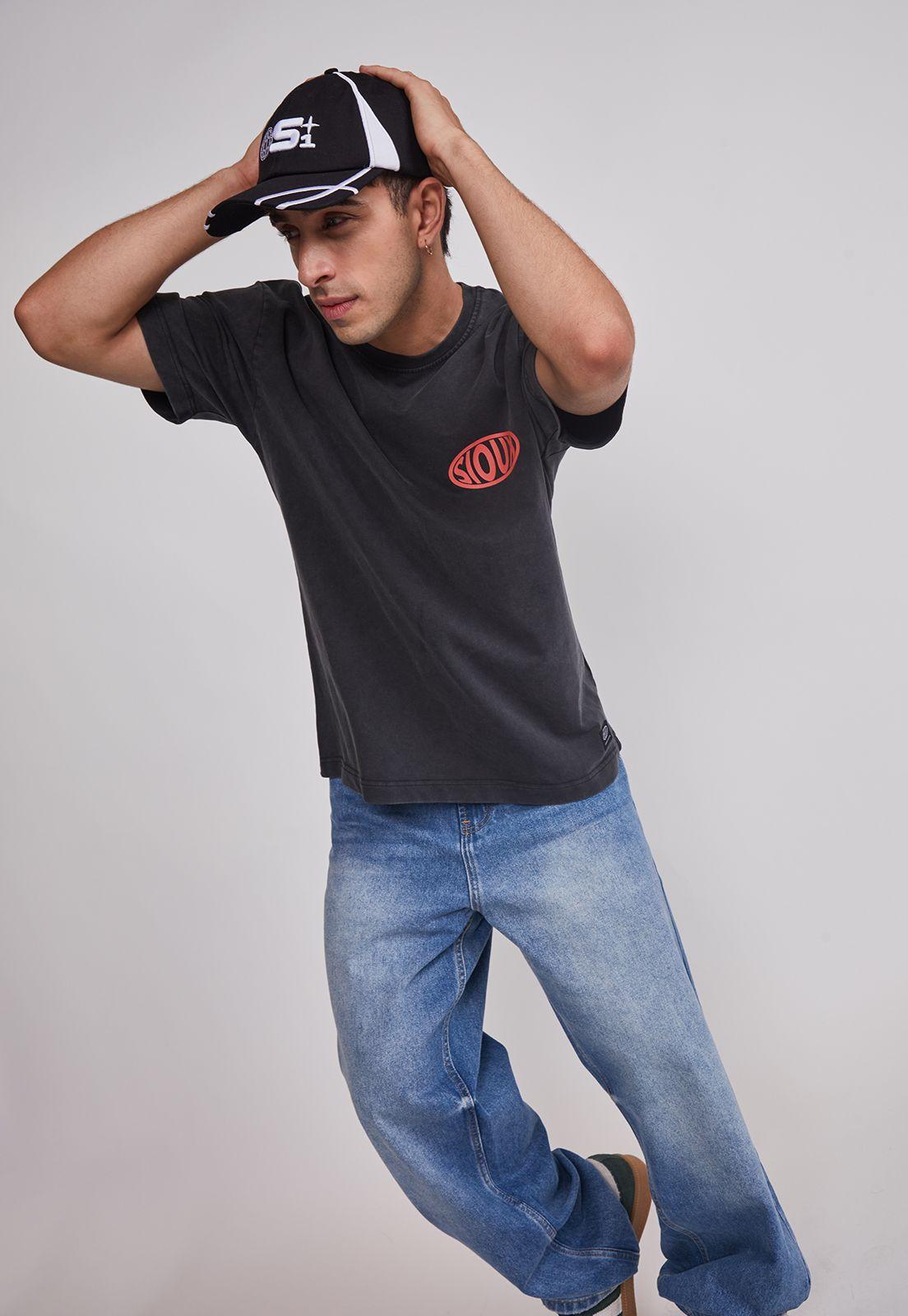 Polera Hombre Llaves Gris Sioux-3