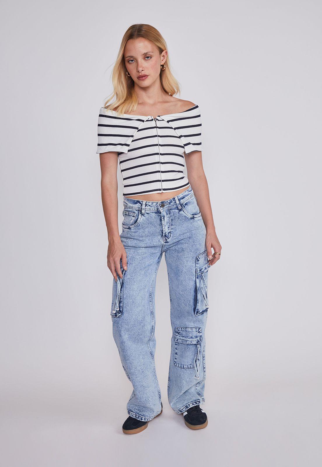Polera Mujer Shoulders Negro Sioux-4