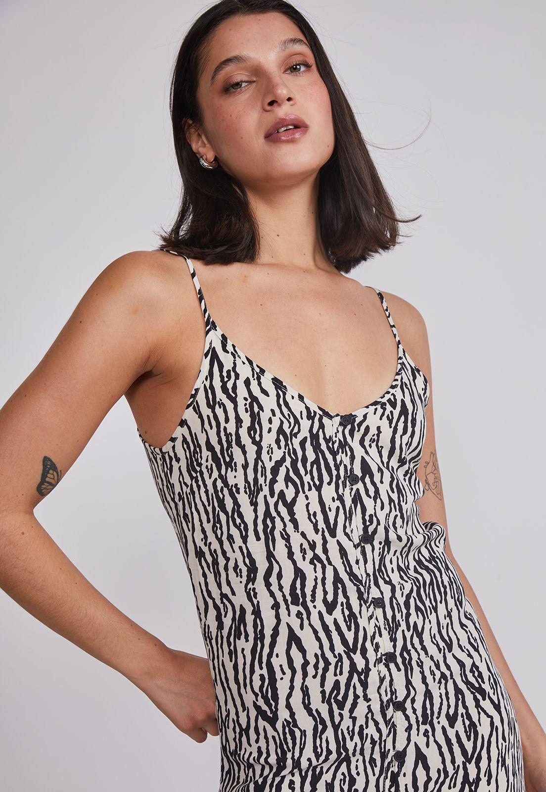 Vestido Mujer Largo Pabilo Blanco Sioux-2