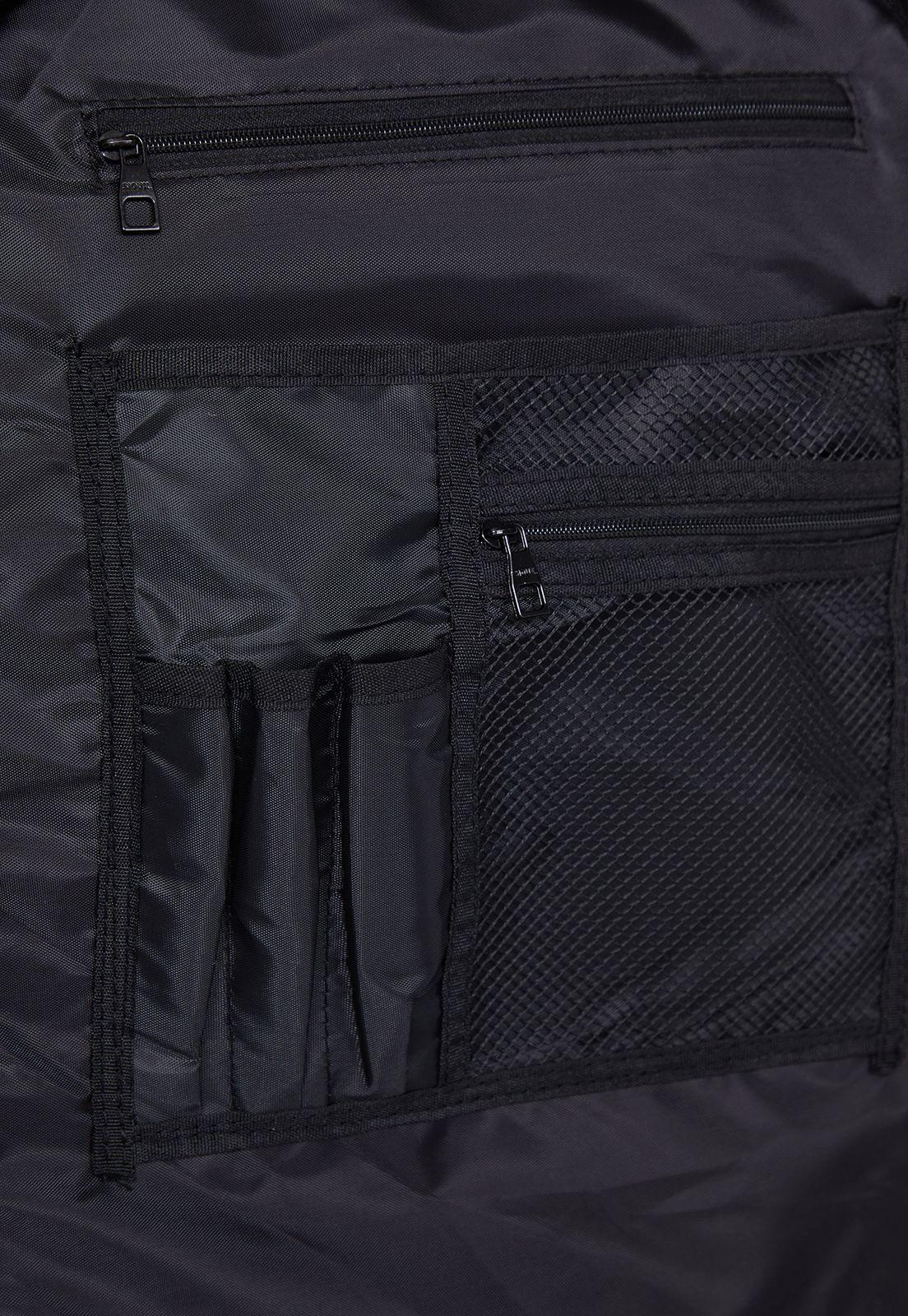 Mochila Mujer Acolchada Negro Sioux-2