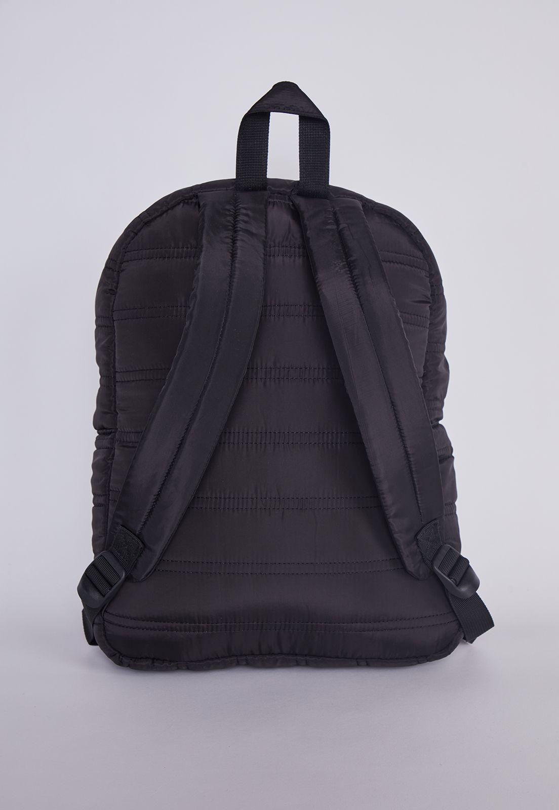 Mochila Mujer Acolchada Negro Sioux-4