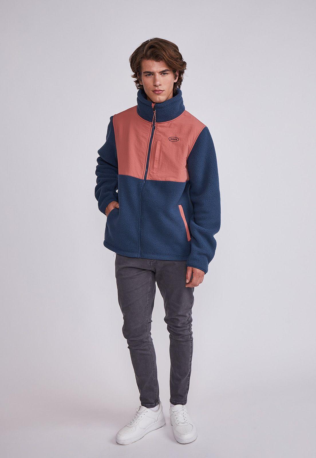 Chaqueta Hombre Azul Impermeable (polar) Sioux-3