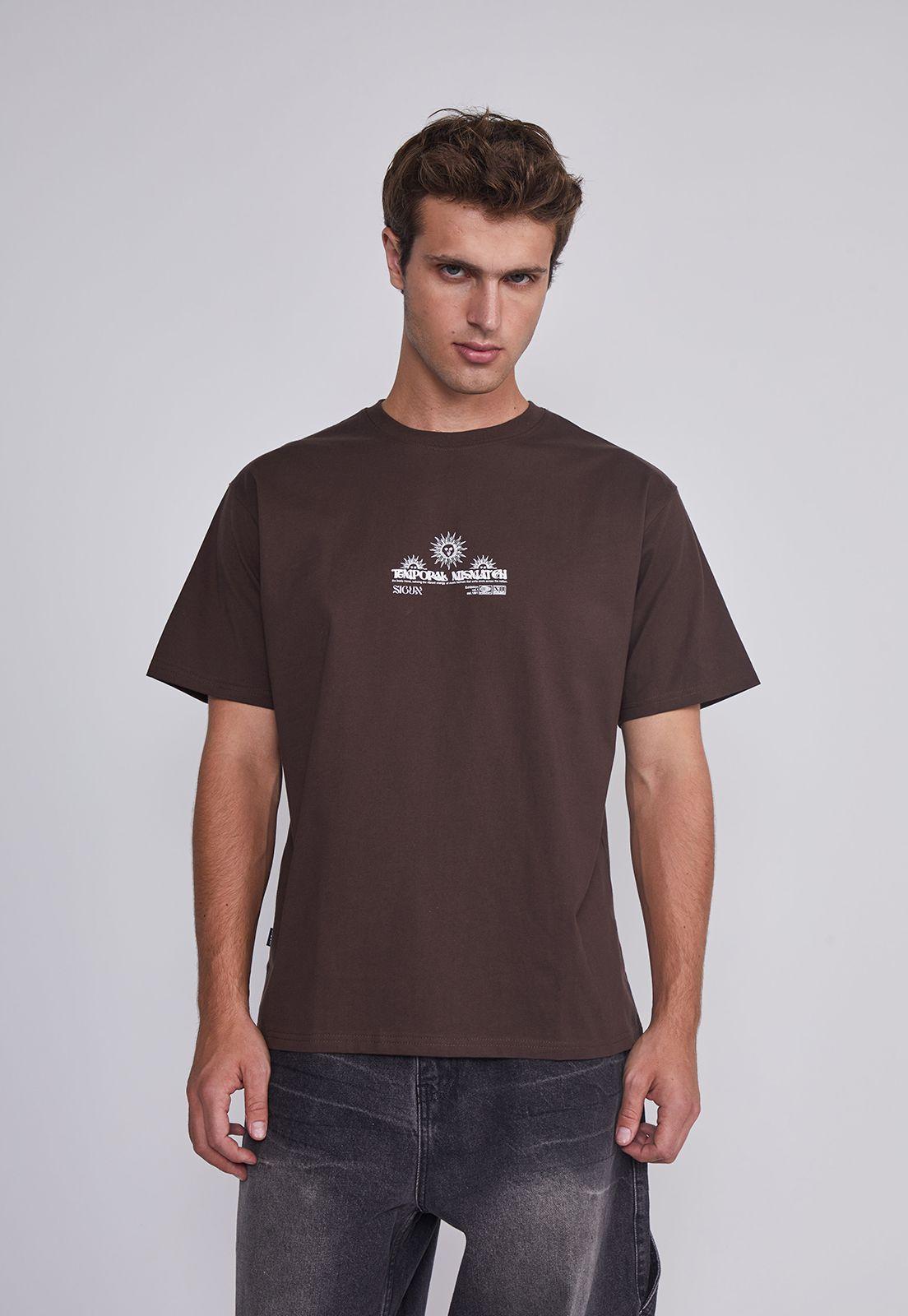Polera Hombre Sol Cafe Sioux-0