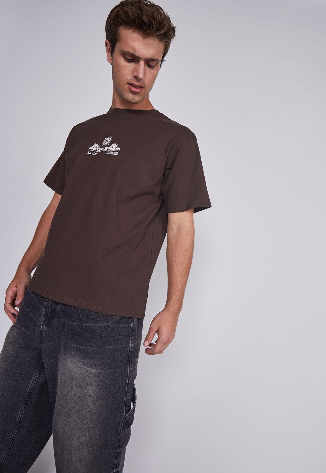 Polera Hombre Sol Cafe Sioux-2