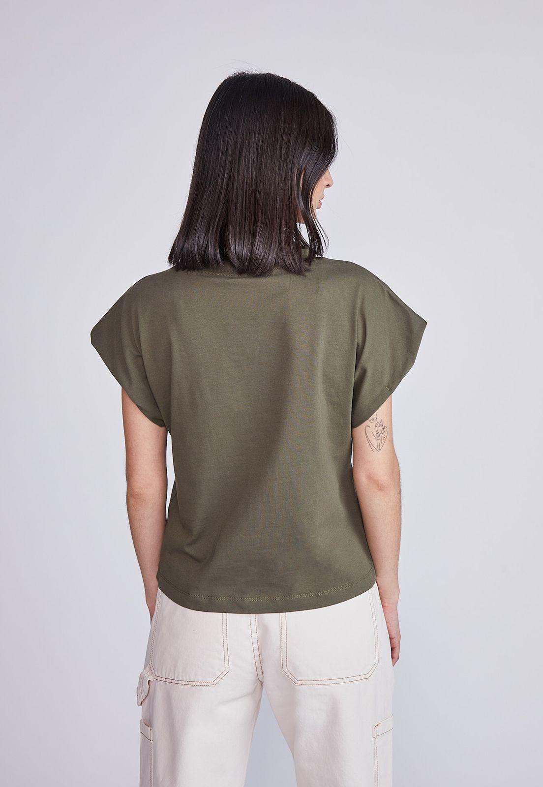 Polera Mujer Mangas Agarradas Verde Sioux-2