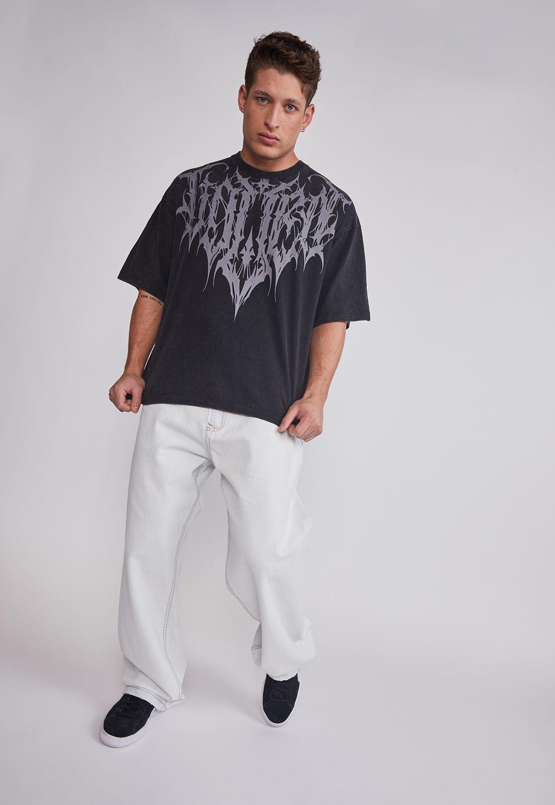 Jeans Hombre Baggy Claro Celeste Sioux-2