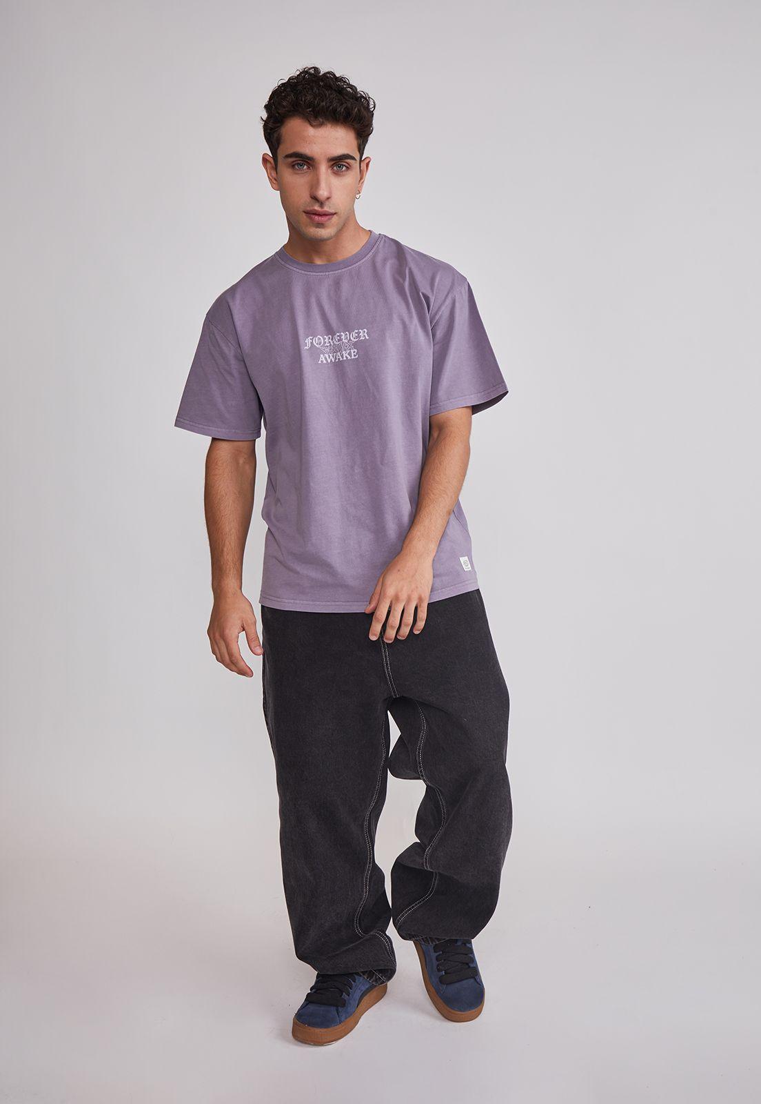 Polera Hombre Dúo Color Lila Sioux-1