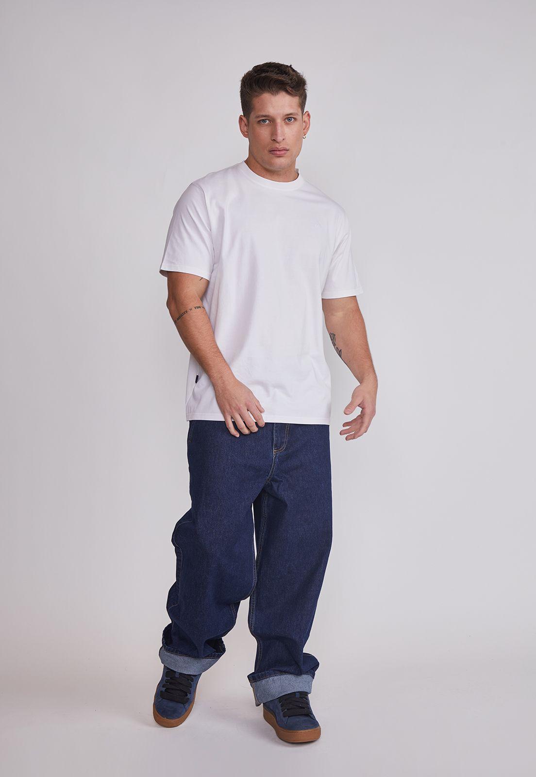 Polera Hombre Básica Blanco Sioux-2