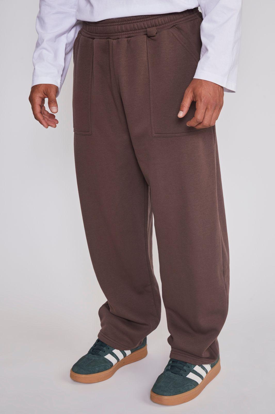 Pantalón Buzo Hombre Balloon Bolsillos Café Sioux-0