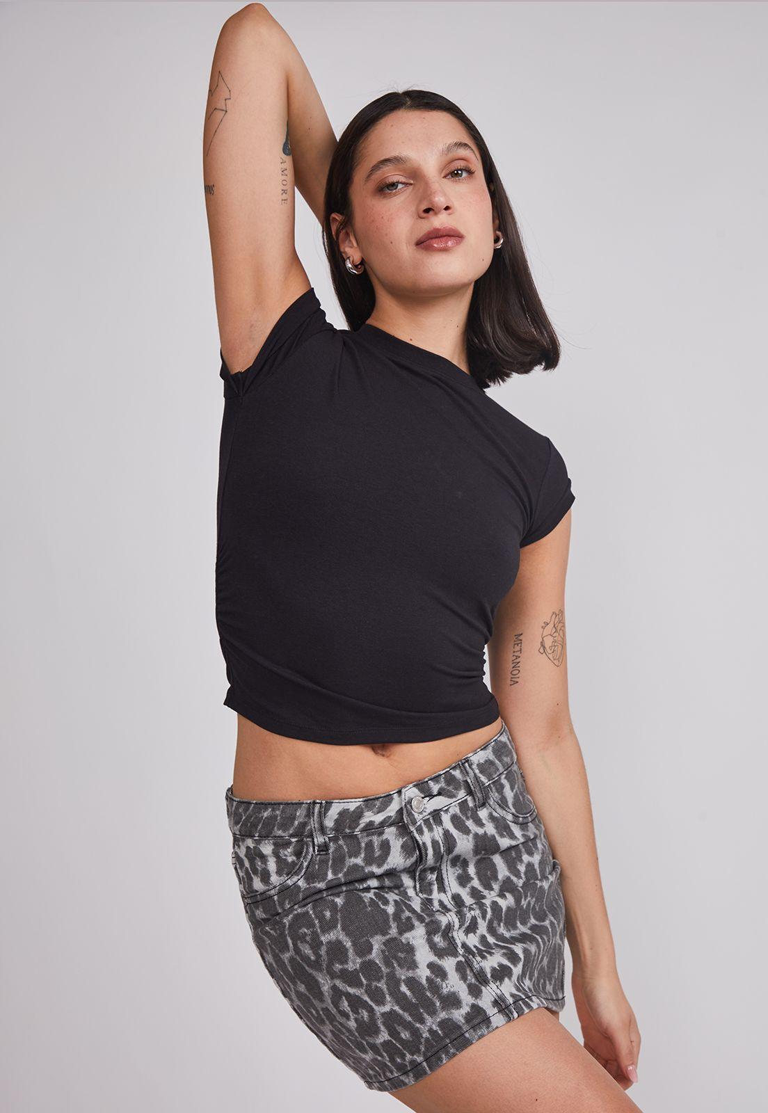 Falda Mujer Leopardo Gris Sioux-1