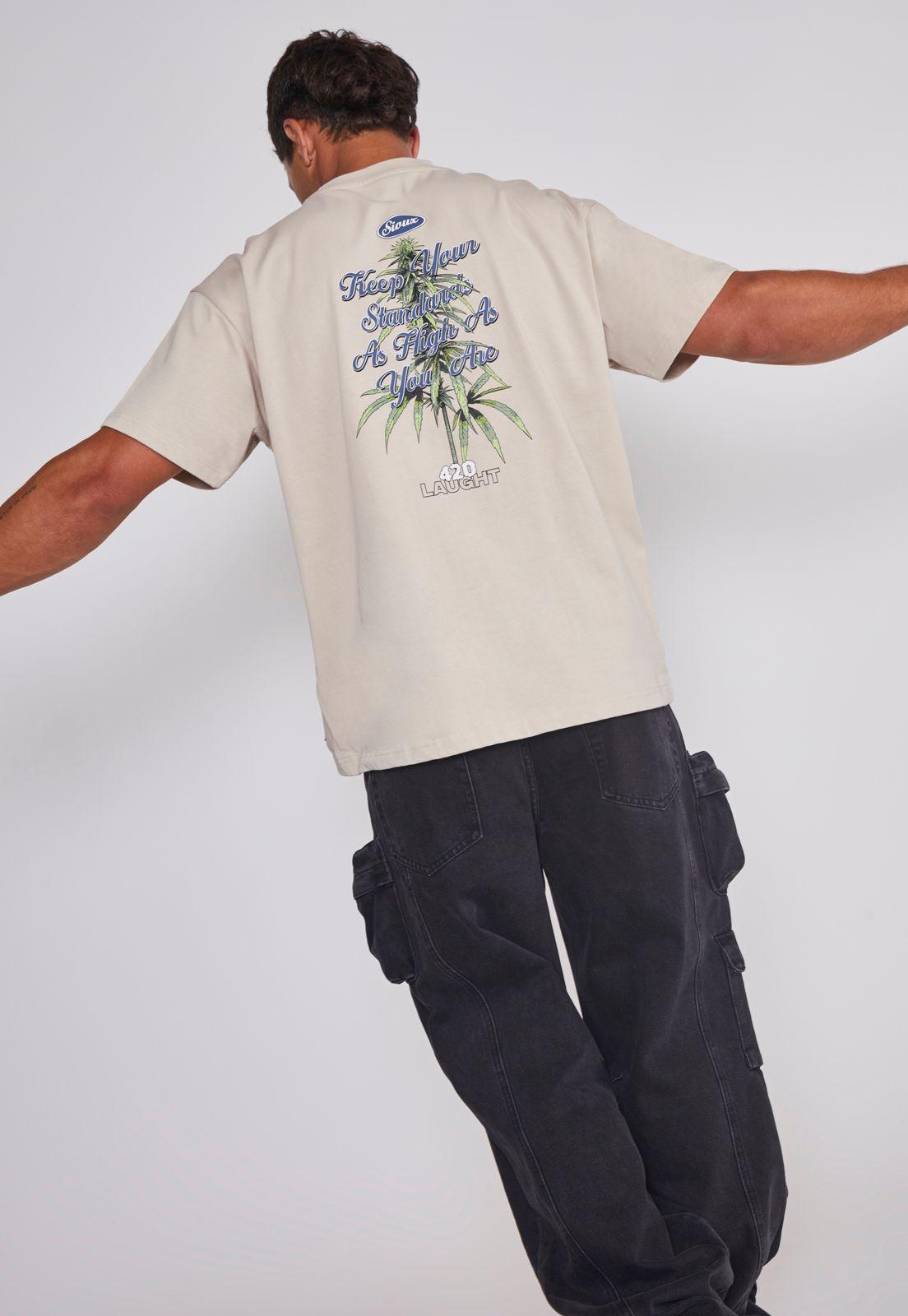 Polera Hombre 420 Beige Sioux-4