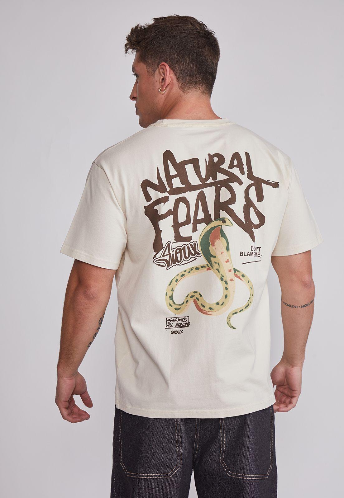 Polera Hombre Serpiente Beige Sioux-3