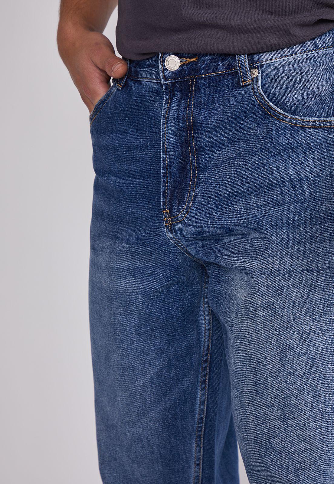Jeans Hombre Tapered Fit Azul Sioux-1