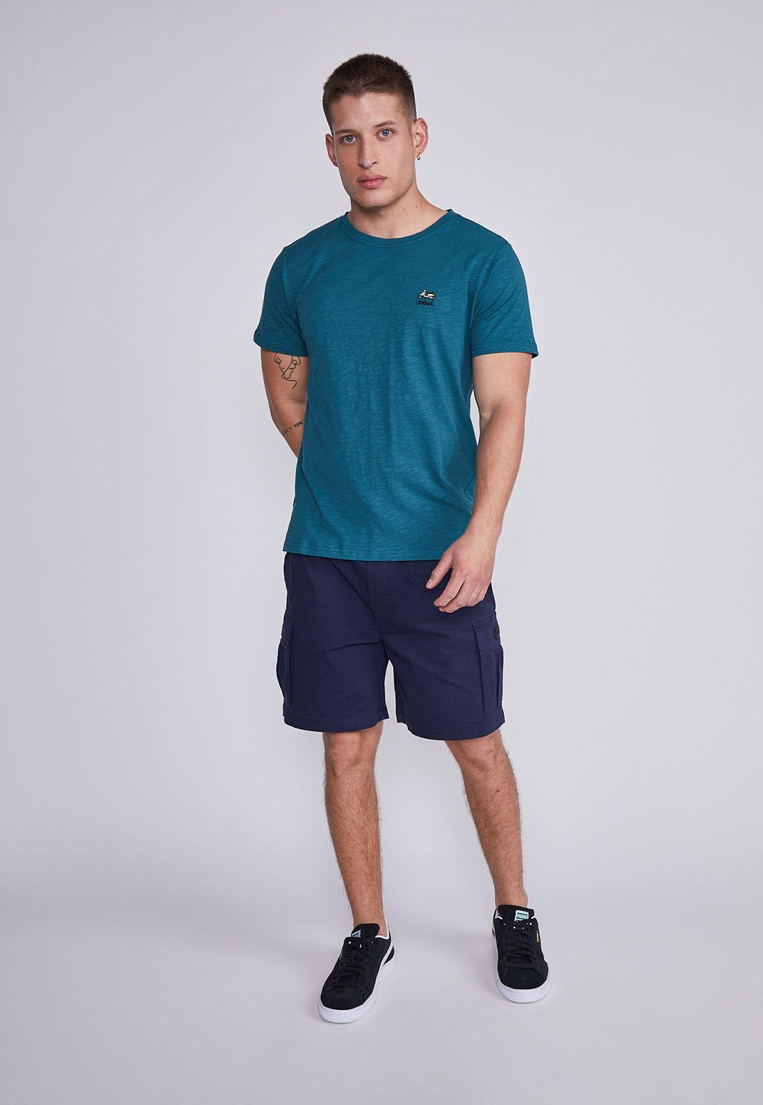 Polera Hombre Verde Moto Sioux-3