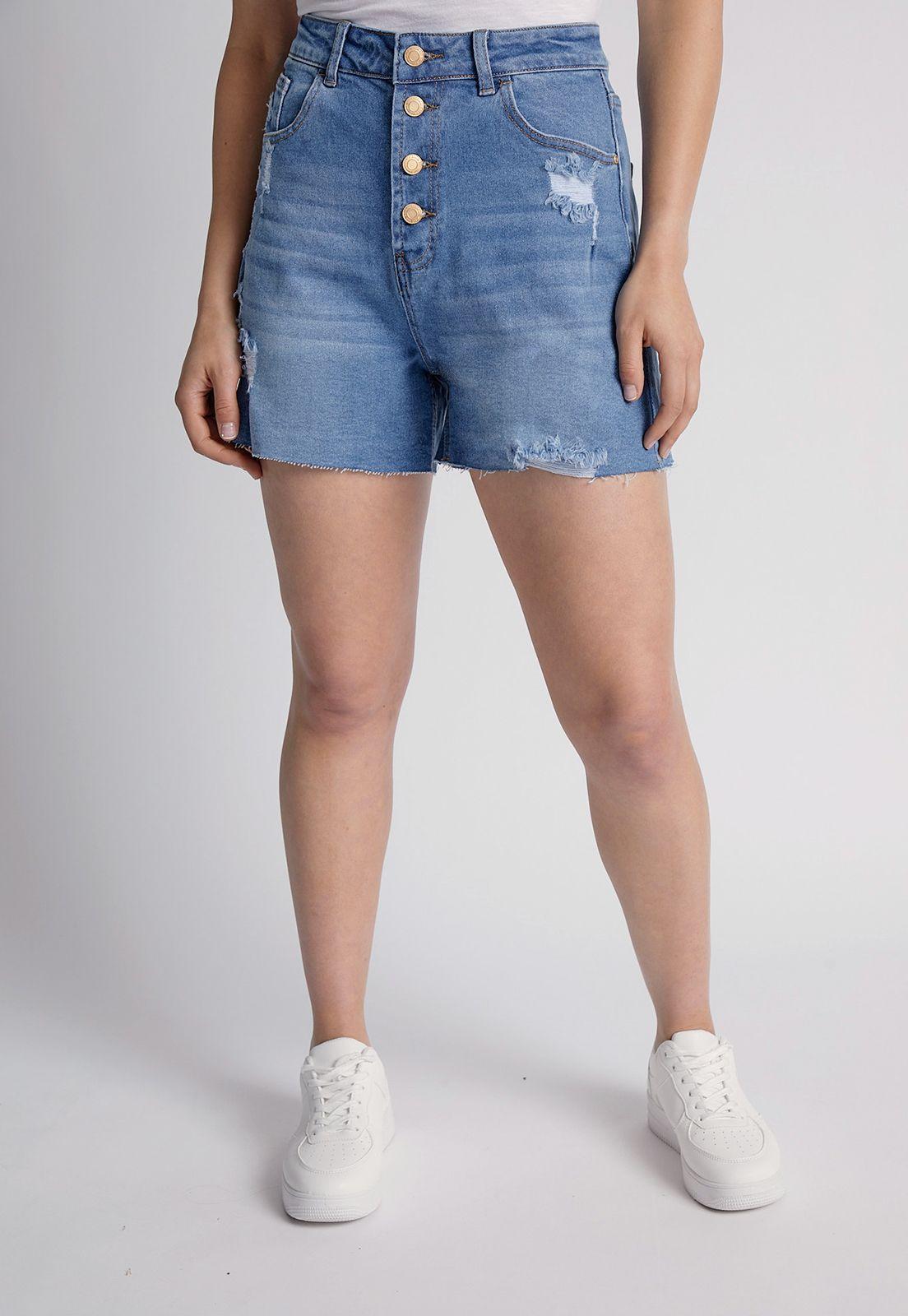 Short Mujer Destroyer Negro Sioux-0