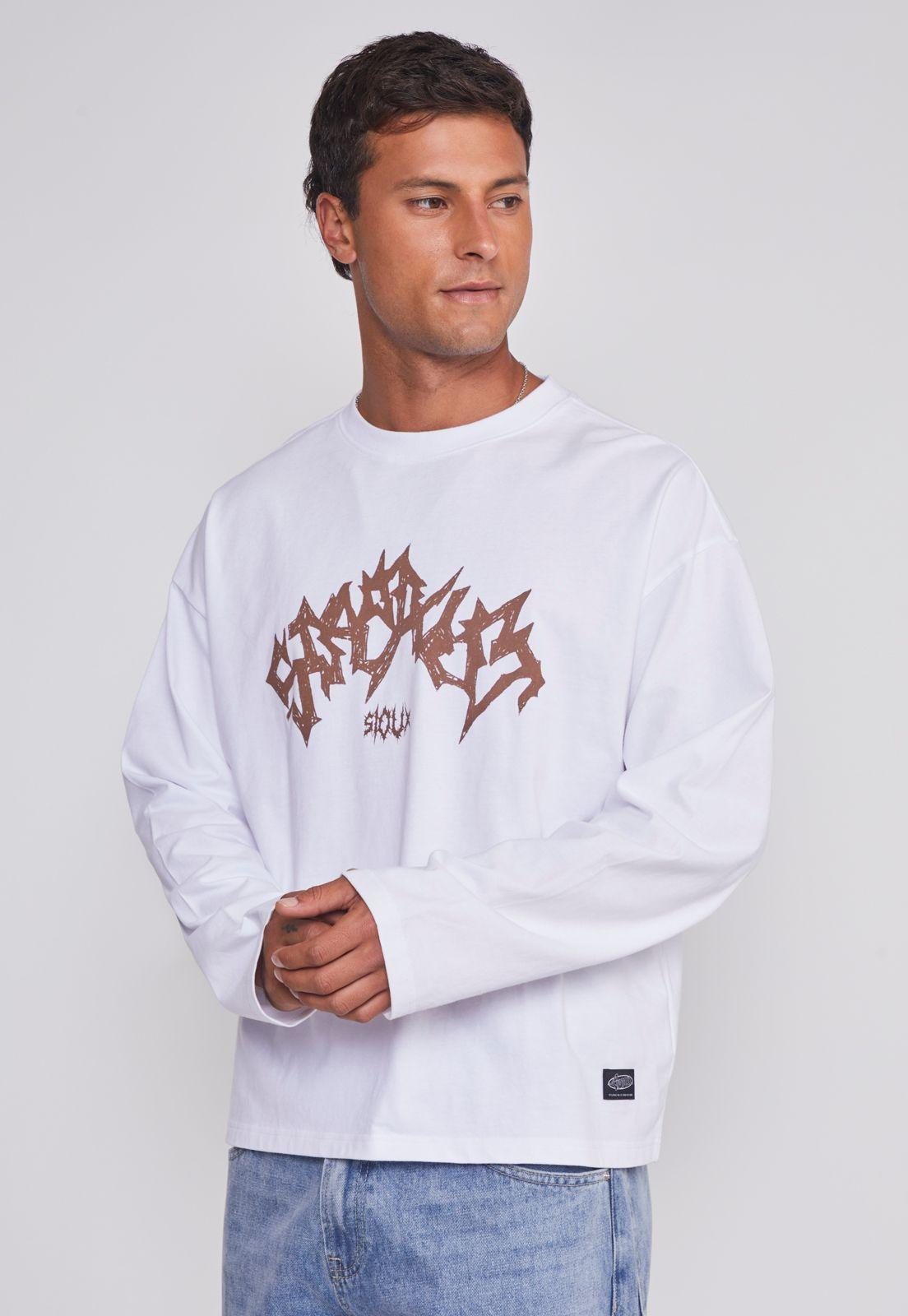 Polera Hombre Death Moda Crudo Sioux-0