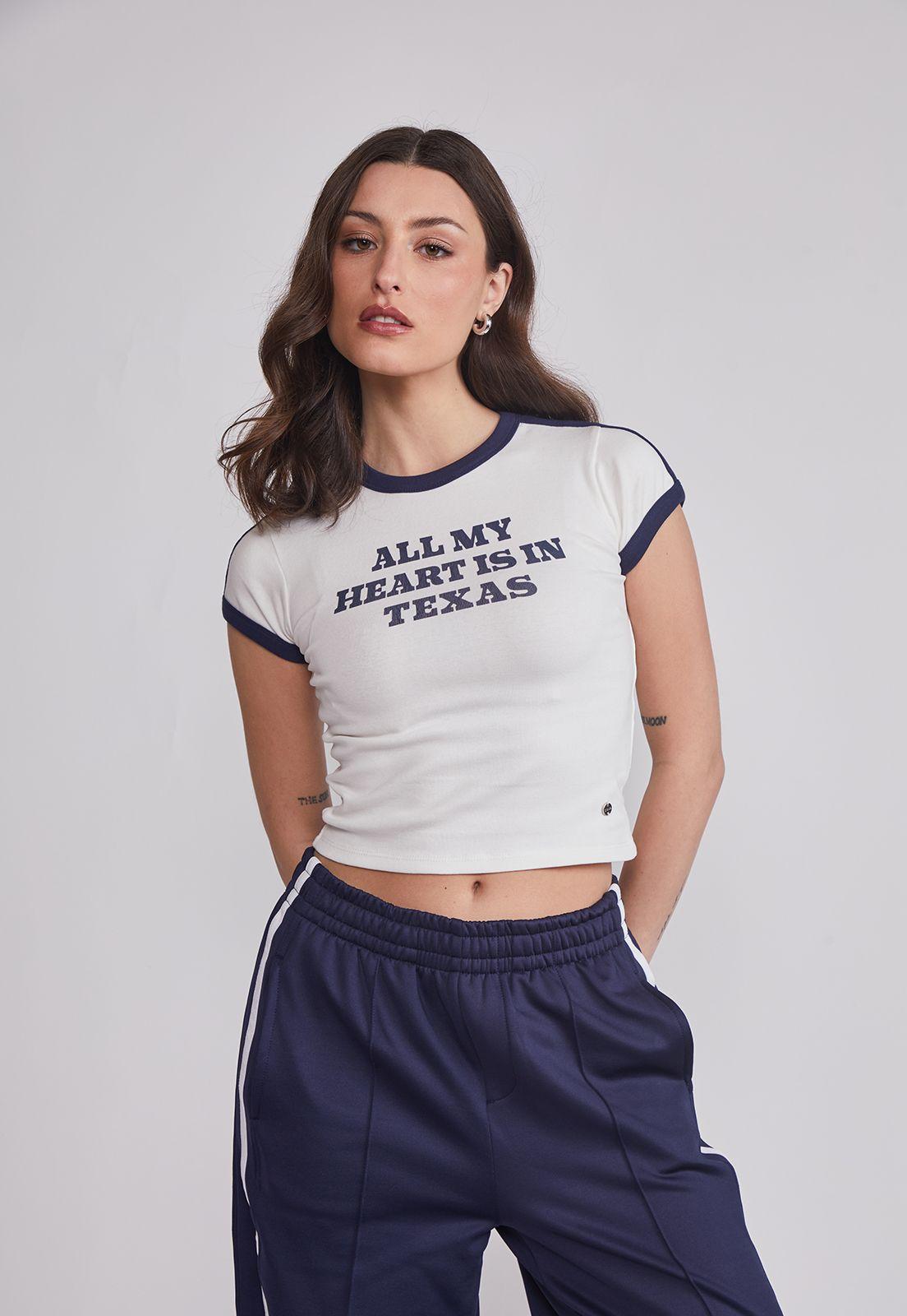 Polera Mujer Texas Blanco Sioux-0