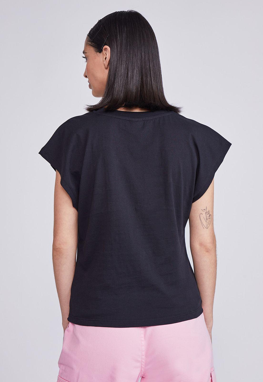 Polera Mujer Print Ojo Negro Sioux-2