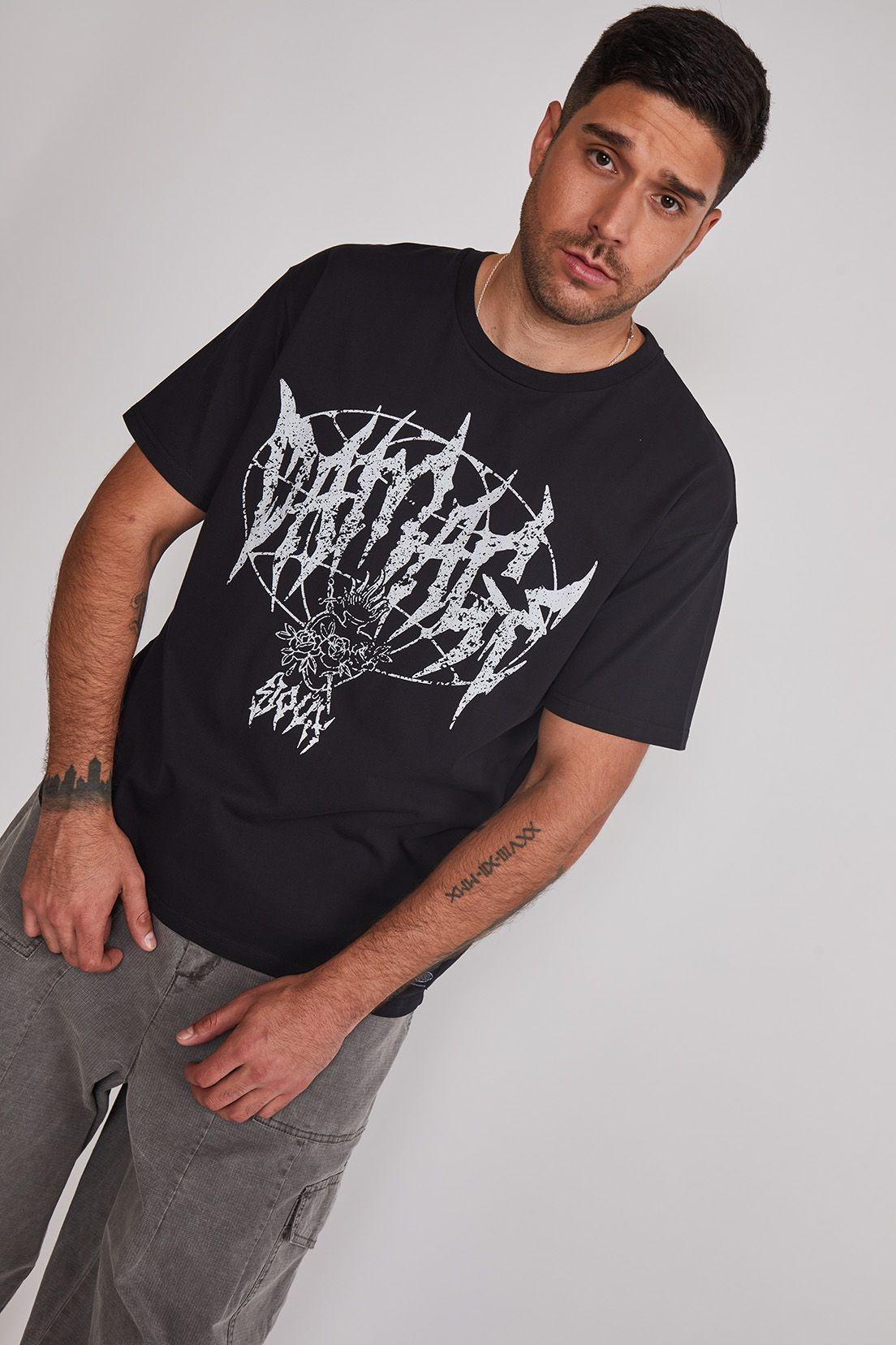 Polera Hombre Solar Negro Sioux-3