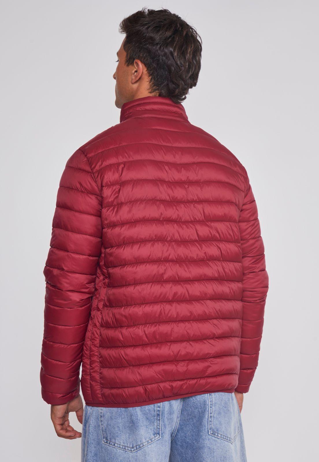 Parka Hombre Basica Lineas Rojo Sioux-1