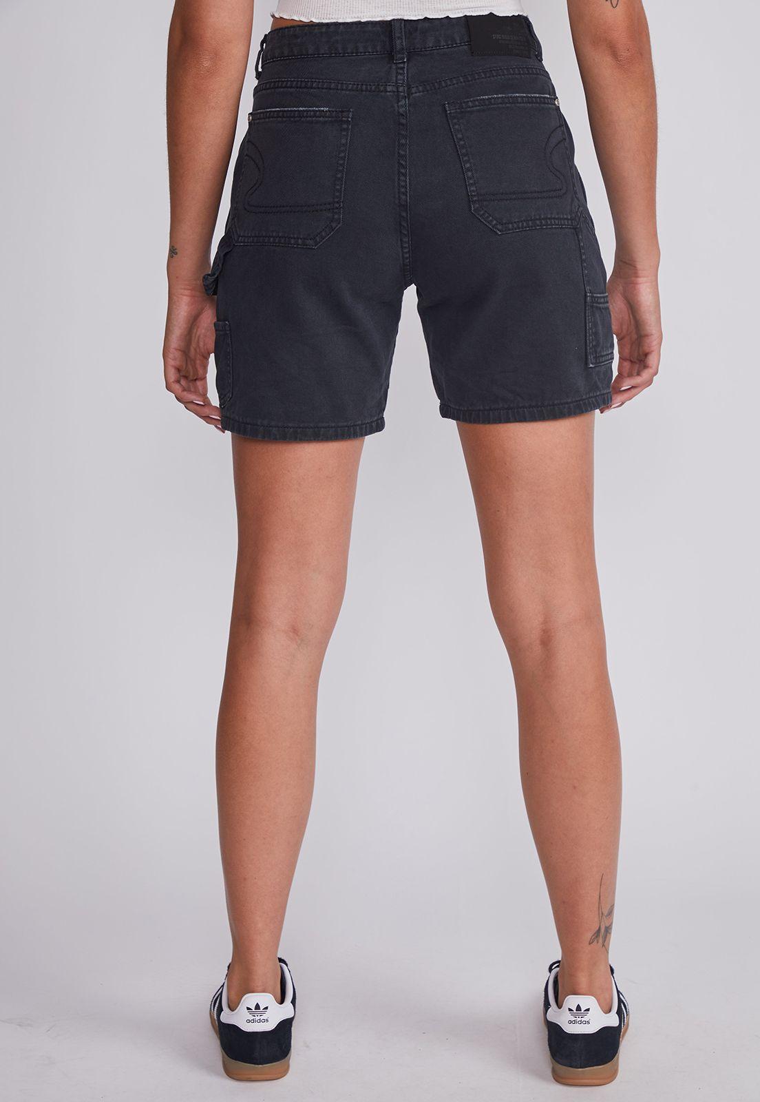 Short Mujer Negro Carpintero Sioux-4