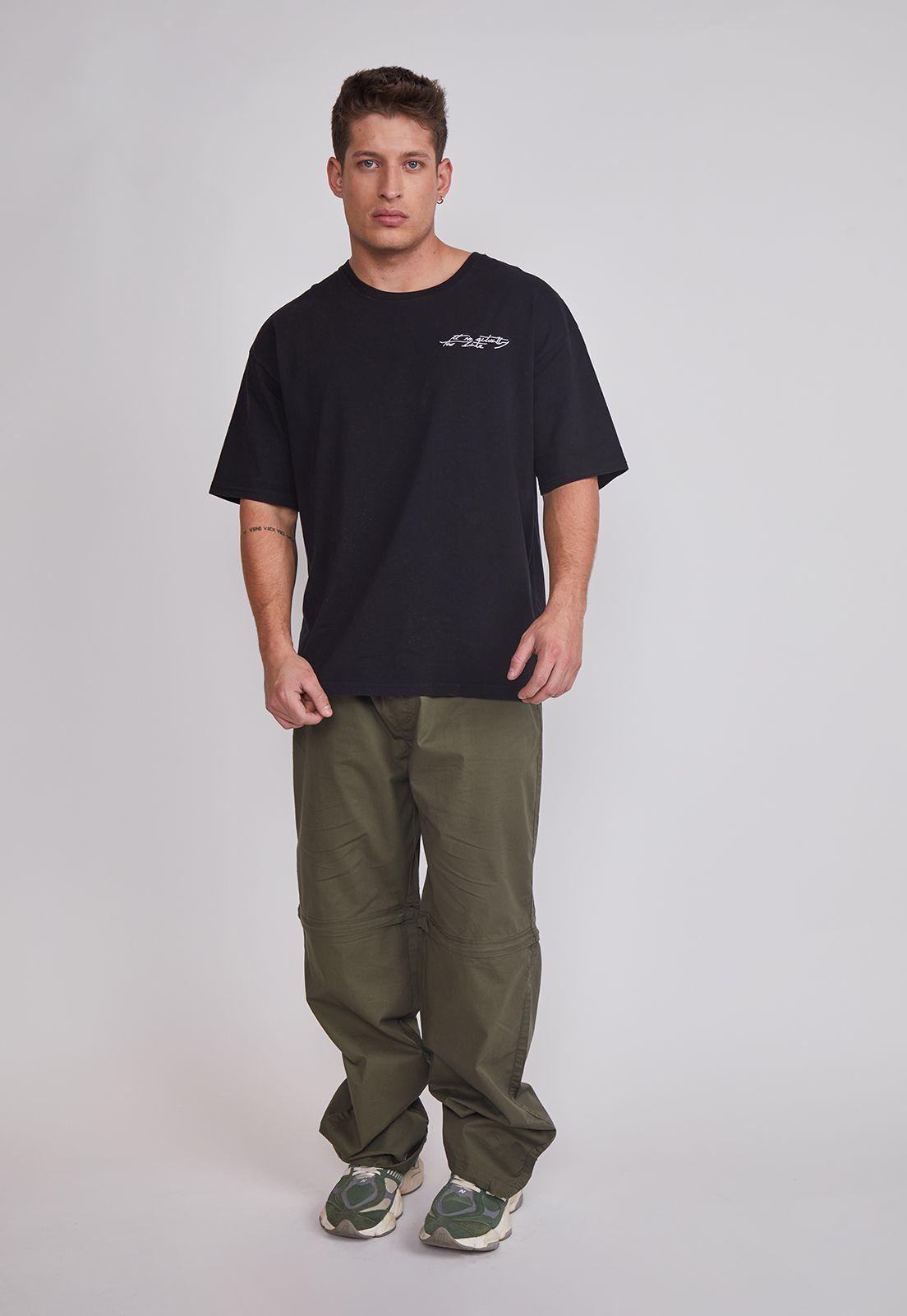 Pantalón Hombre Desmontable Verde Sioux-4