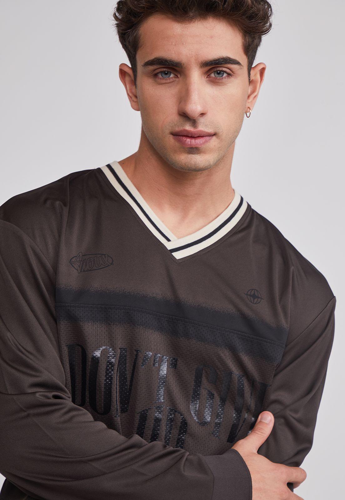 Polera Hombre Fútbol Retro Acero Sioux-2