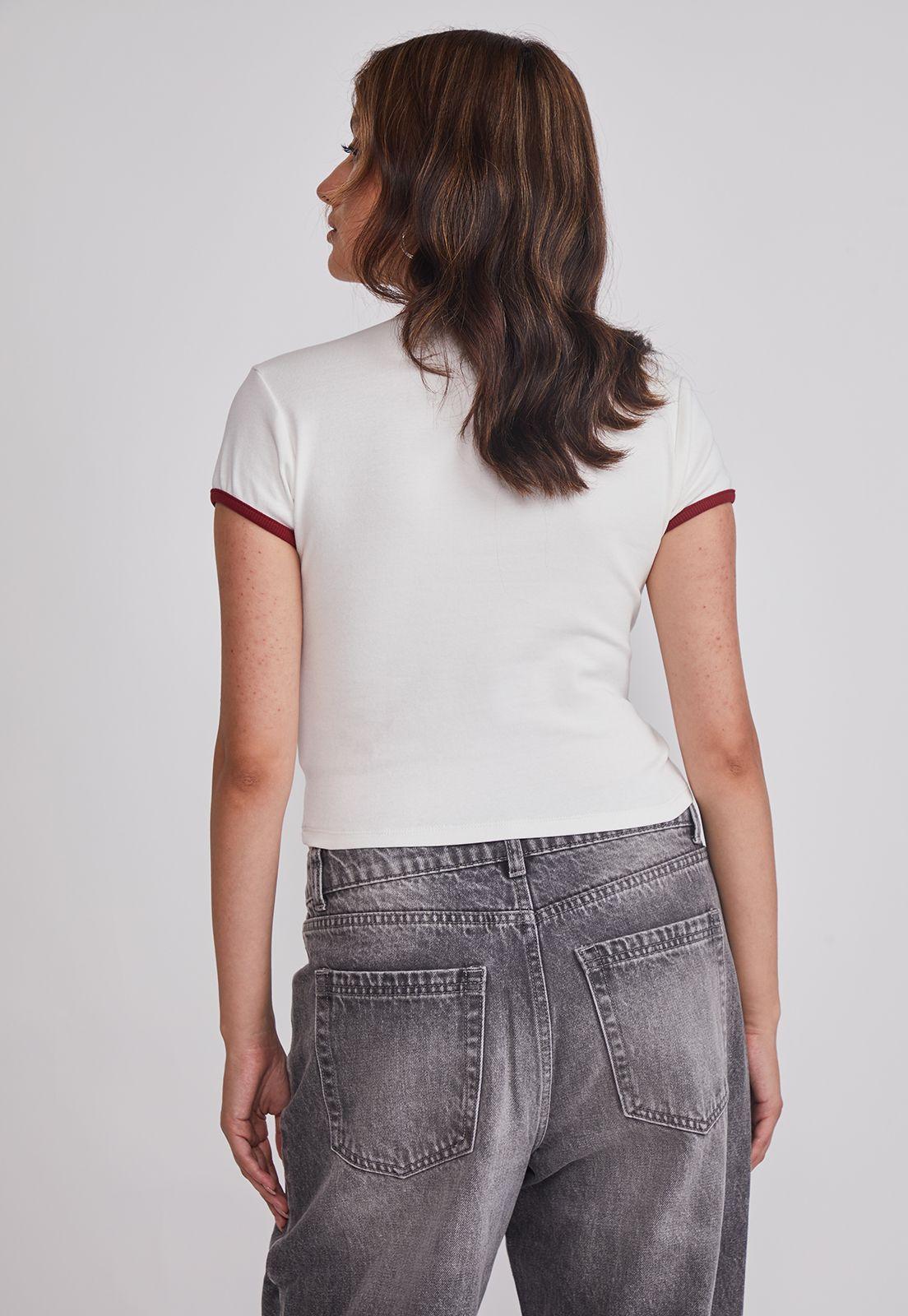 Polera Mujer Auto Blanco Sioux-2