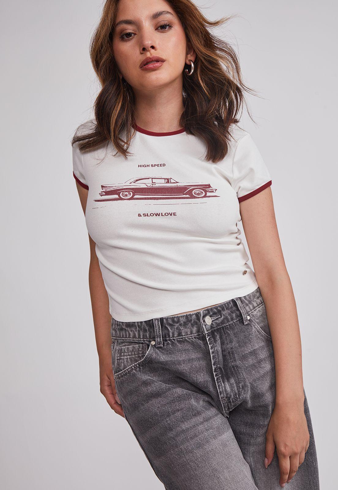 Polera Mujer Auto Blanco Sioux-4