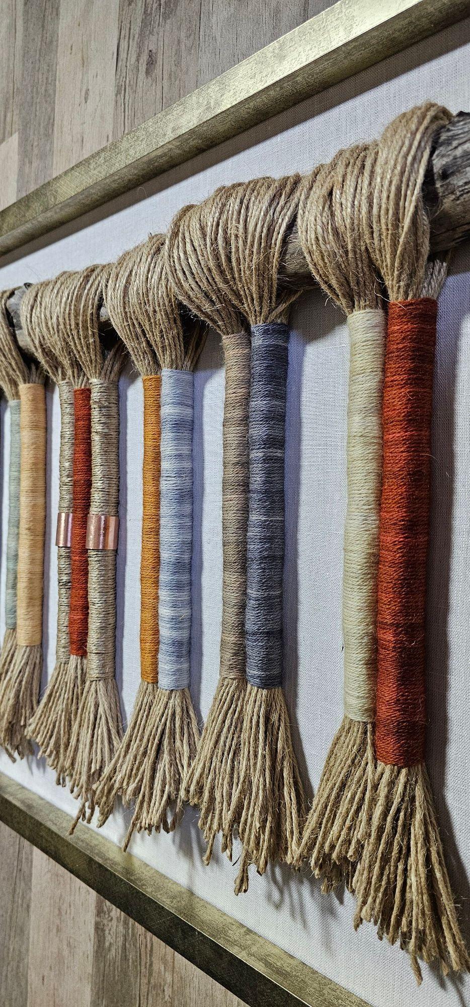 Cuadro Embarrilado Cobre Conguillio Marco Dorado 80x50-3