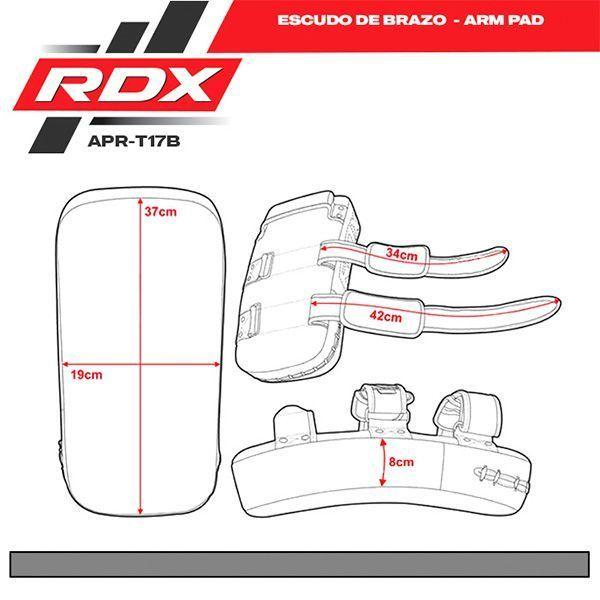 Escudo De Brazo Arm Pad APR-T17B Negro-6