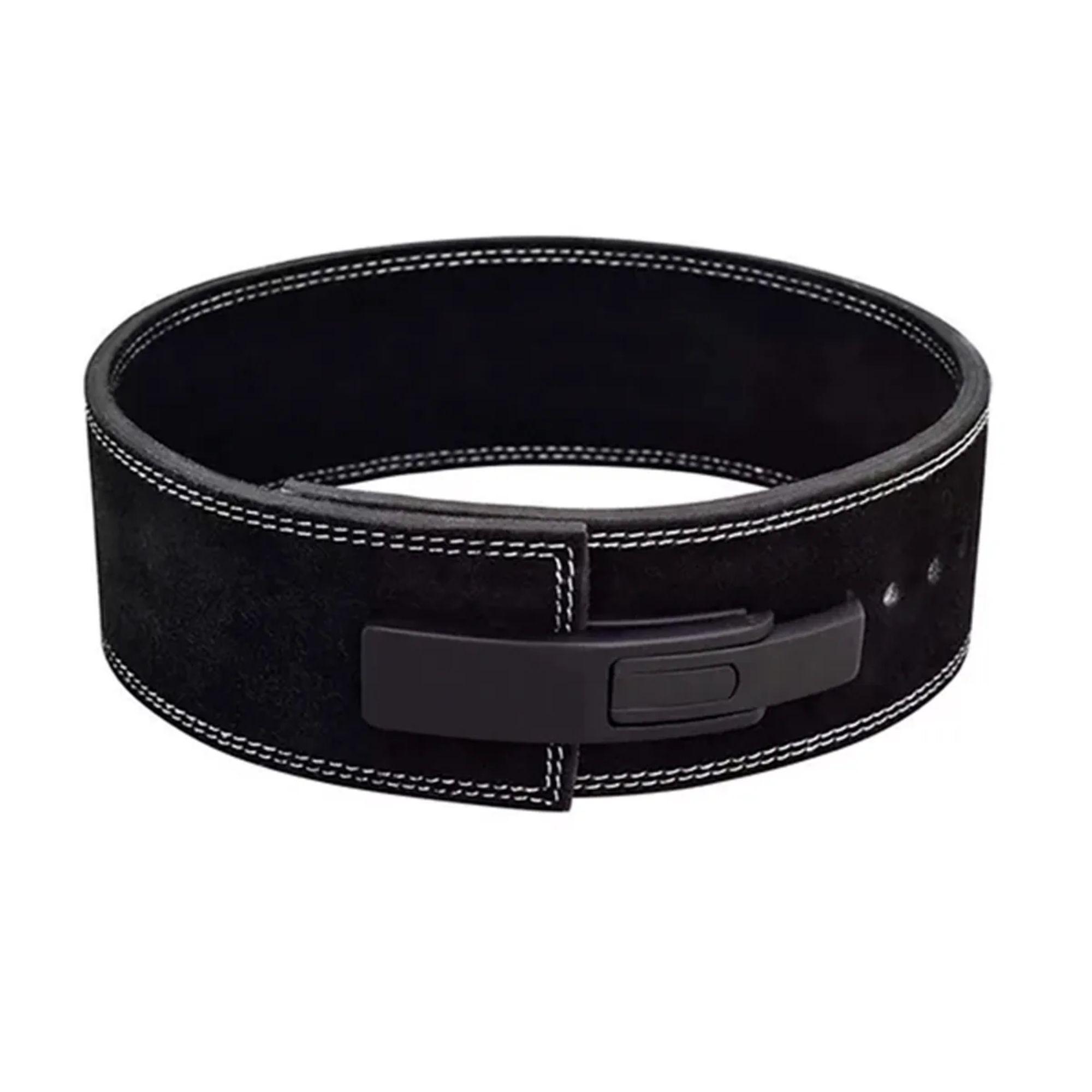 CINTURON DE LEVANTAMIENTO KATANA - CUERO REAL PALANCA PB01 - NEGRO TALLA M / TALLA M-3