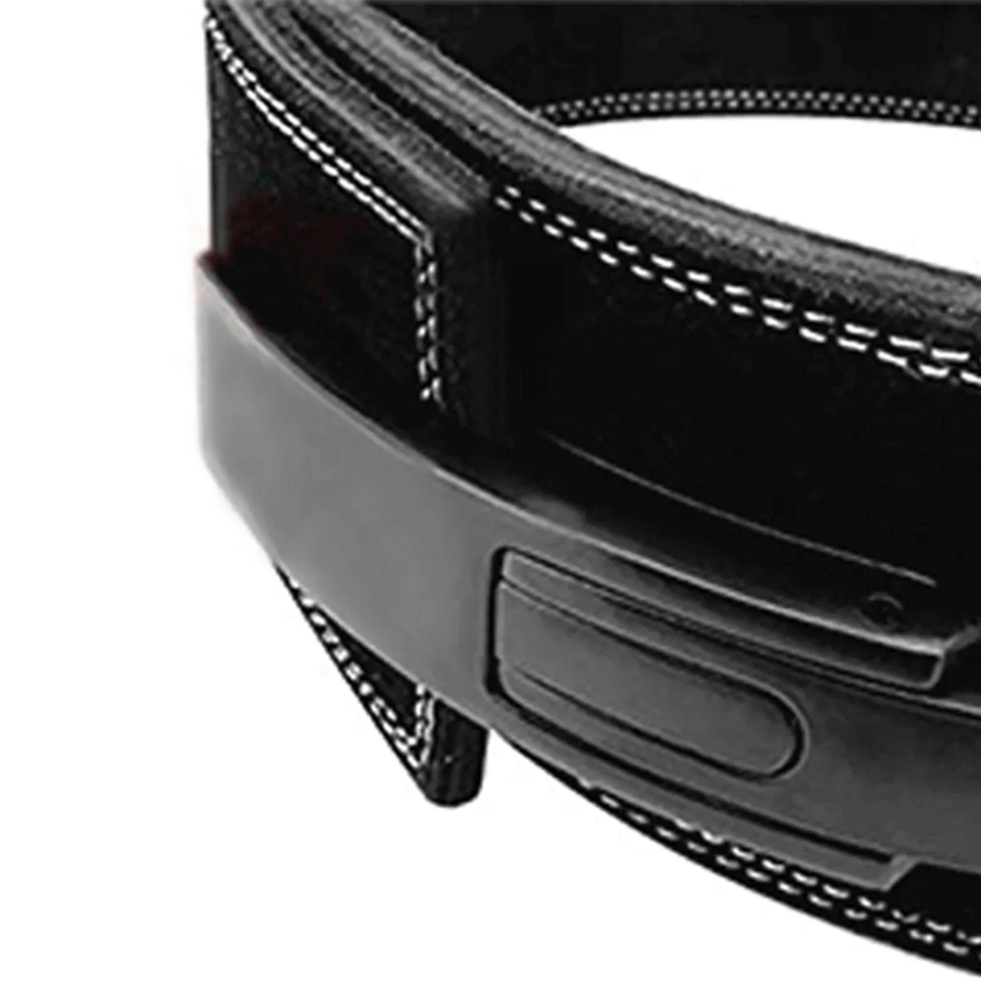 CINTURON DE LEVANTAMIENTO KATANA - CUERO REAL PALANCA PB01 - NEGRO TALLA M / TALLA M-4