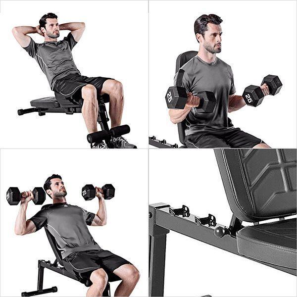 Banco Utility Bench Dumbell regulable Pm-10110-3