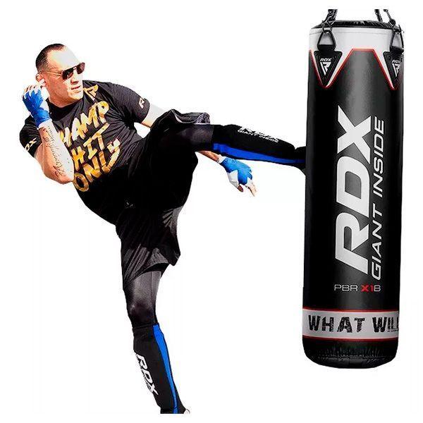  Canilleras RDX – Prene Shin Instep Negro Azul – SGN-T6B-1