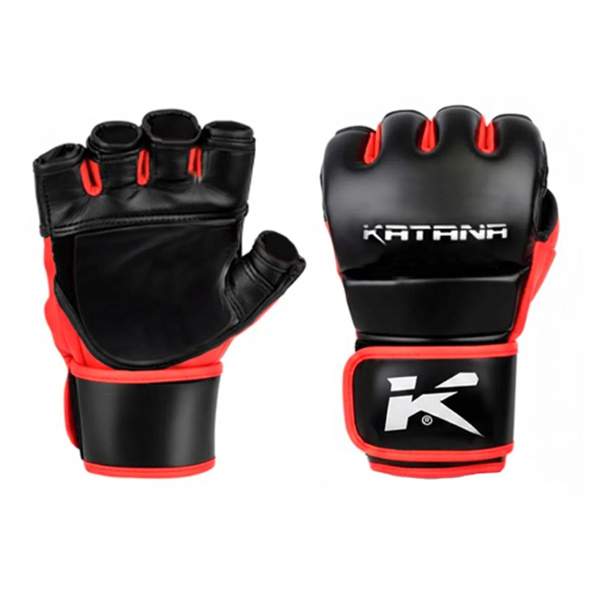 GUANTILLAS MMA T6 KATANA - MMA-BT6 - ROJO - TALLA M / TALLA M-0