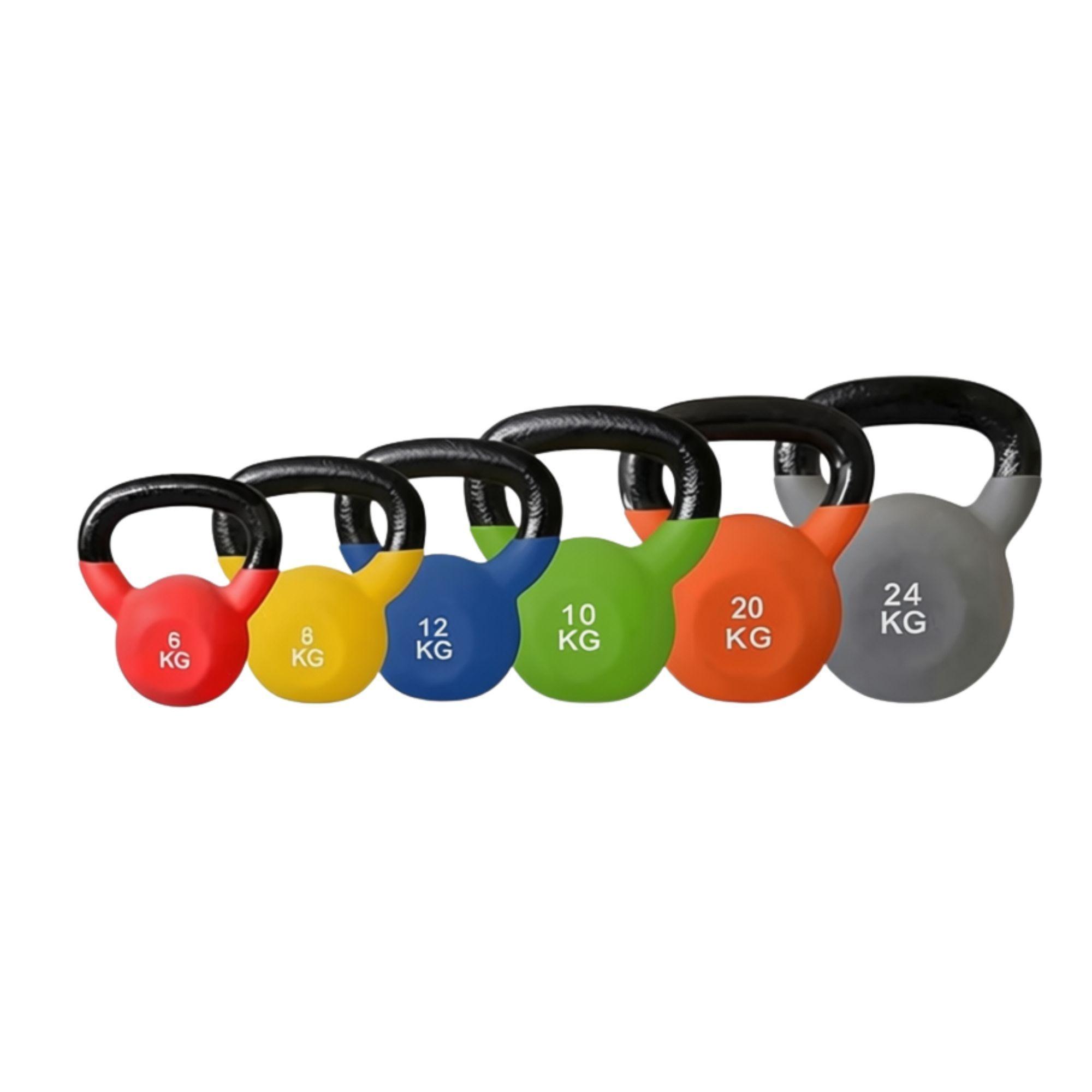 Kettlebell Pro Pesa Rusa 6 Kg Fierro Vinilo – Crossfit-1